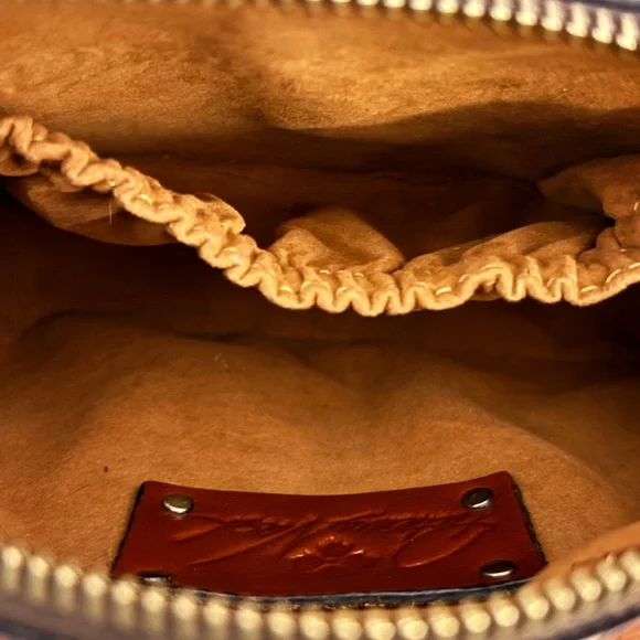 PATRICIA NASH RIMINI DOUBLE ZIP BOX SMALL LEATHER CROSSBODY - Picture 10 of 15